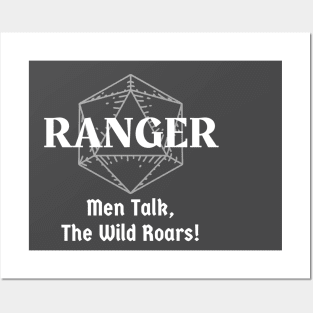 "Men Talk, The Wild Roars! Ranger Class Print Posters and Art